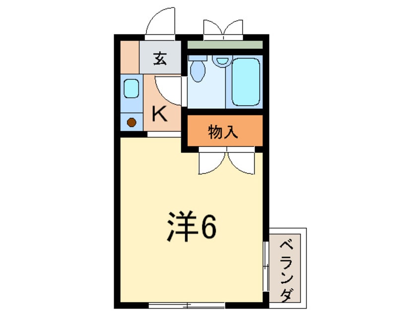 間取図 ジャルダン岡本