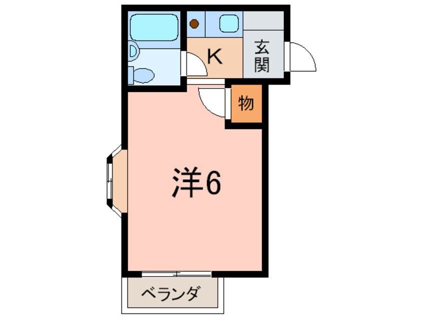 間取図 ジャルダン岡本