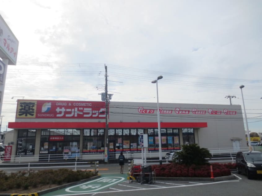 サンドラッグ(ドラッグストア)まで650m 大蔵谷インタ－南ビル