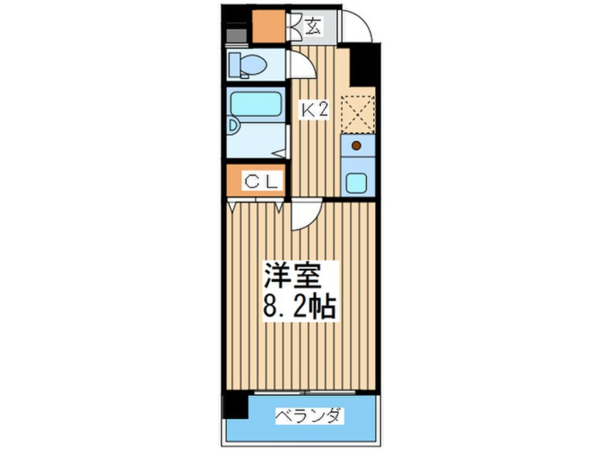 間取図 ＣＯＺＹ南久宝寺