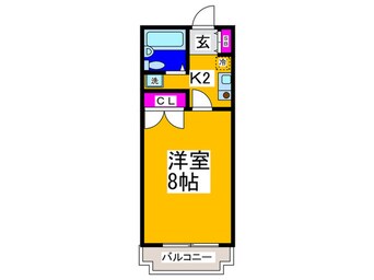 間取図 La Vita梅町