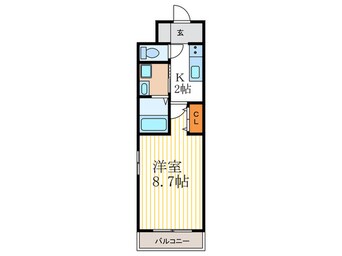 間取図 グランレブリー御所北