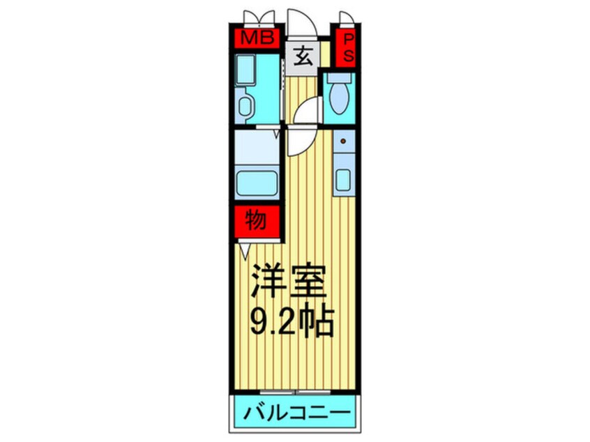 間取図 サンライズ栄和