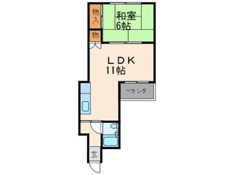 間取図 Le Port 麸屋町