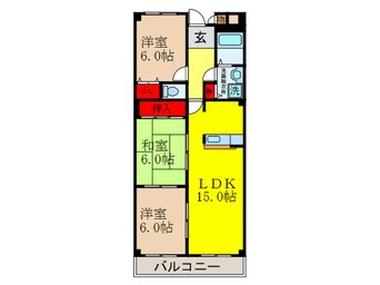 間取図 シャンテ・メゾン