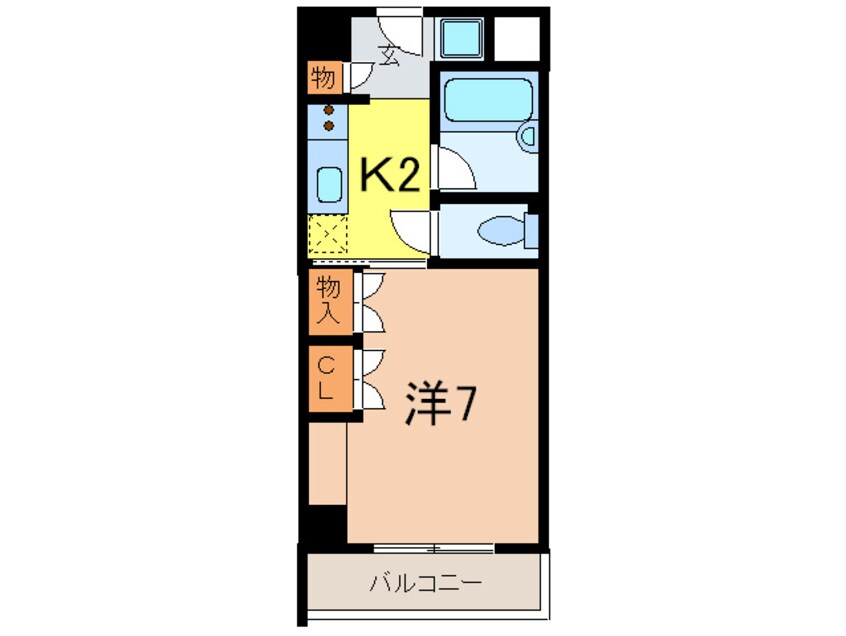 間取図 芦屋精道町アネックス