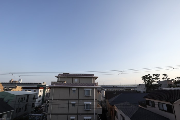 室内からの展望 芦屋精道町アネックス