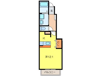 間取図 ＧＡＲＤＥＮ泉