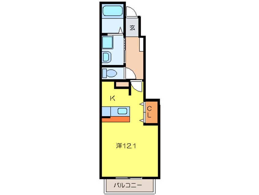 間取図 ＧＡＲＤＥＮ泉
