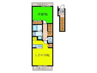 間取図 ＧＡＲＤＥＮ泉