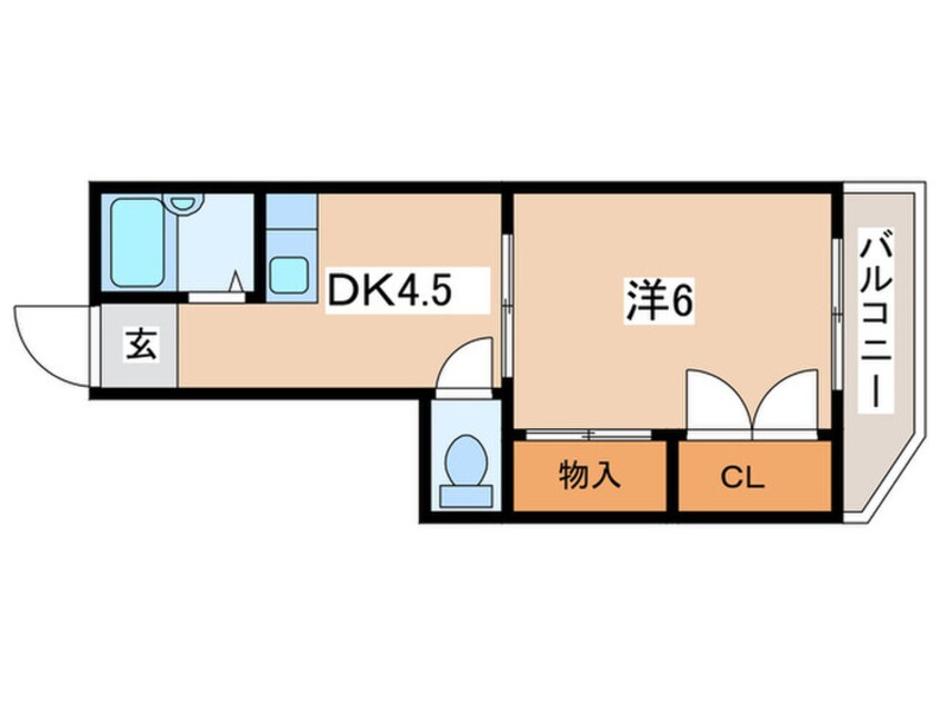 間取図 コンフォート島田