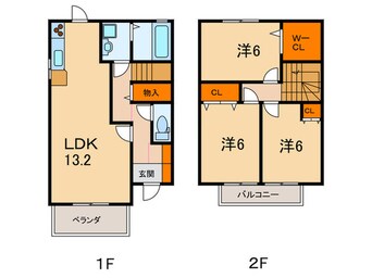 間取図 アサンテ