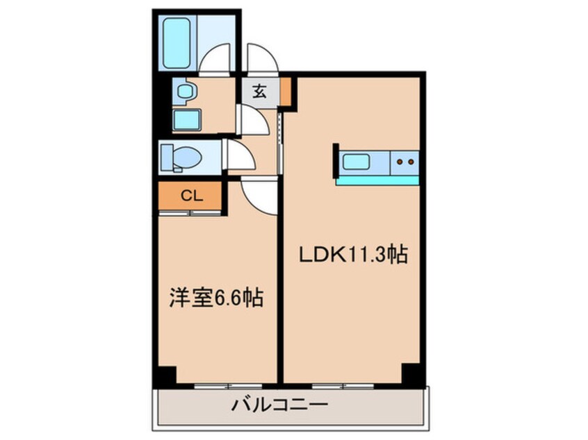間取図 ＡＫＳ西山