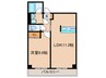 ＡＫＳ西山 1LDKの間取り