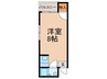 ハイツ田辺 1Rの間取り