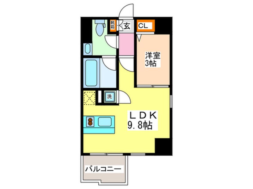 間取図 ドリームネオポリス桜ノ宮