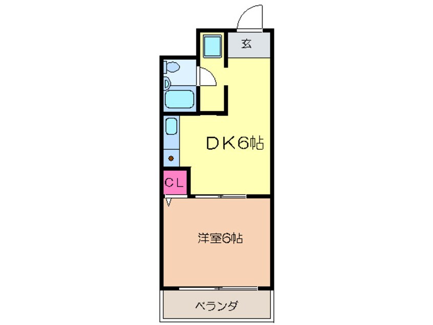 間取図 コ－ポ大一興産