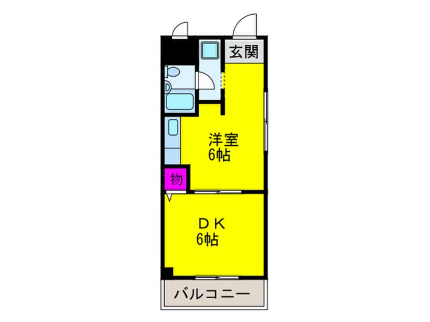 間取図 コ－ポ大一興産