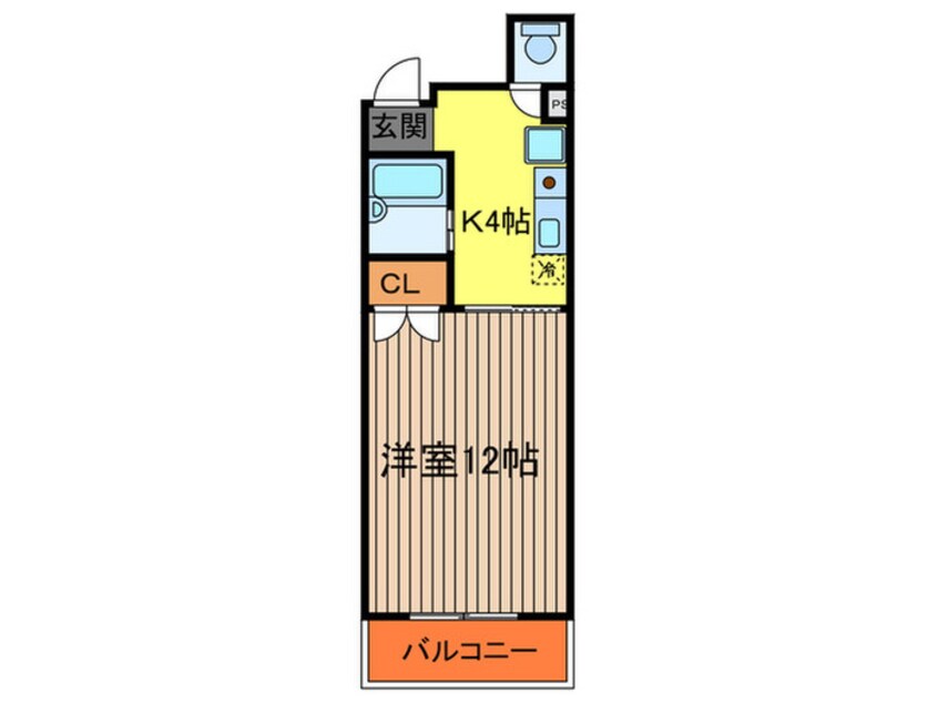 間取図 ブルーム玉造