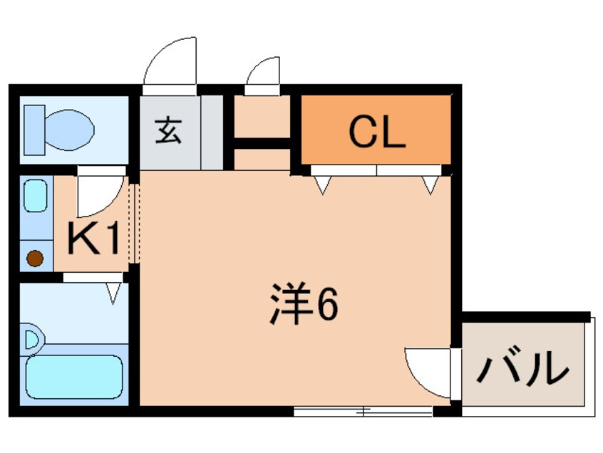 間取図 アーバン・ヴィレッジ武庫之荘