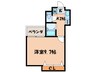 リバーサイド四条縄手 1Kの間取り