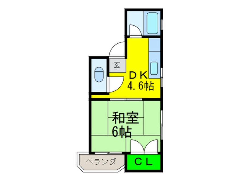 間取図 三和ビル