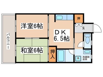 間取図 メゾンド中新開