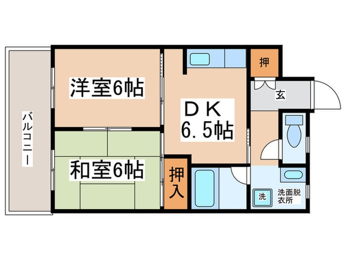 間取り図 メゾンド中新開
