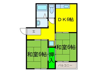 間取図 メゾン千種Ⅱ