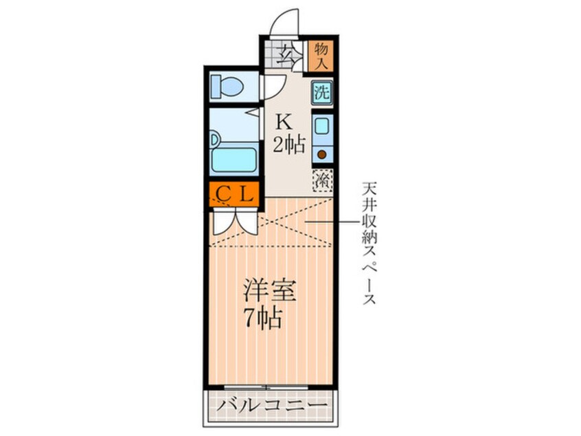 間取図 ベルシーズ