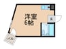 アマービレ六甲 1Rの間取り