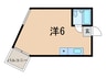 アマービレ六甲 1Rの間取り