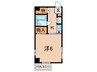 ロイヤルメゾン芦屋WEST 1Kの間取り
