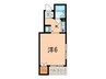 ロイヤルメゾン芦屋WEST 1Kの間取り