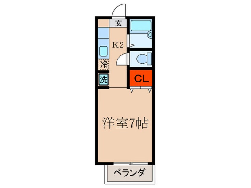 間取図 アテッサ京都Ｂ棟