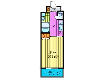 間取図 プリヴェ梅園