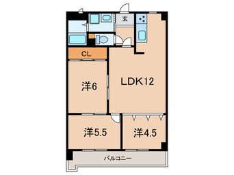 間取図 オ－シャン