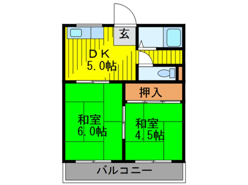 間取図 清和荘