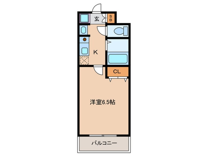 間取り図 ﾗｲｼﾞﾝｸﾞｺ-ﾄ梅田ｻﾝﾗｲｽﾞ(303)
