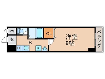 間取図 アートプラザ京田辺3