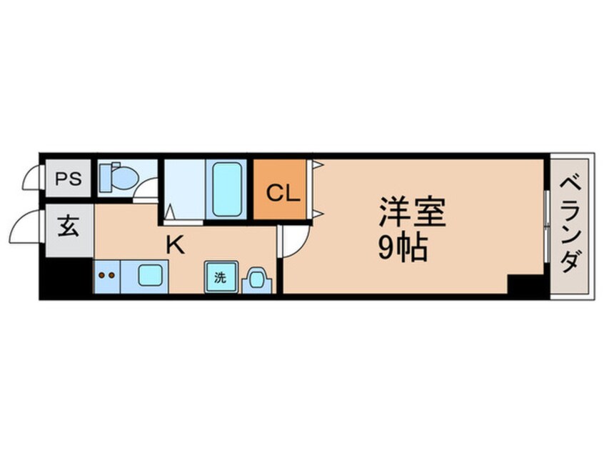 間取図 アートプラザ京田辺3