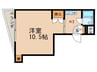 サピエンスコート烏丸七条 1Kの間取り