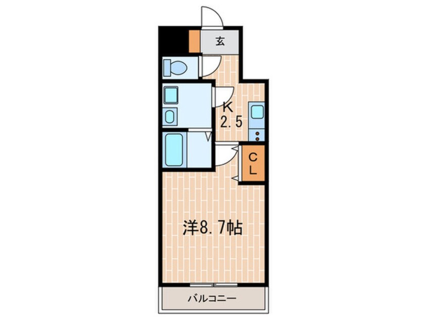 間取図 ラージヒル神戸駅西