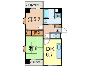 間取図 セルフィーユ兵庫