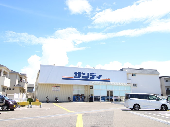 サンディ(スーパー)まで248m フロ－レンス二色Ｄ棟