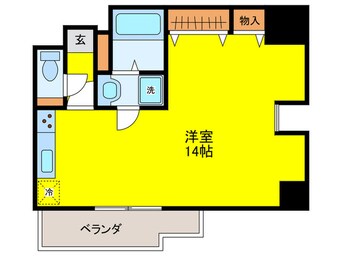 間取図 メロディハイム東帝塚山