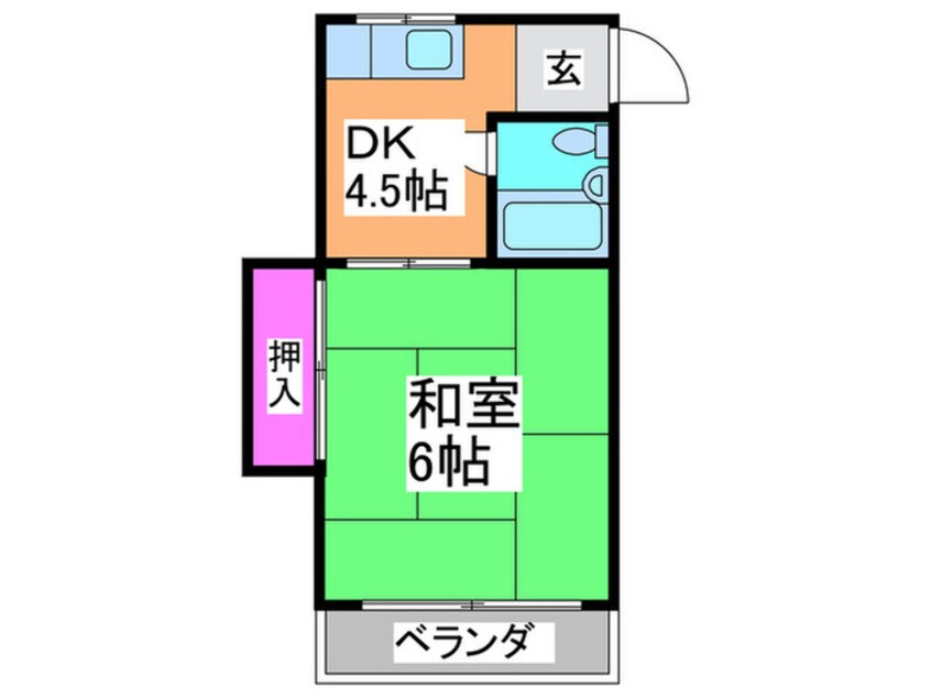 間取図 メゾン増田