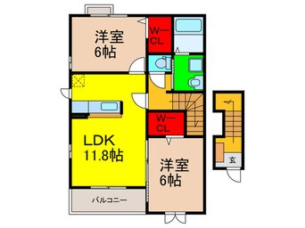 間取図 エルベランソラ