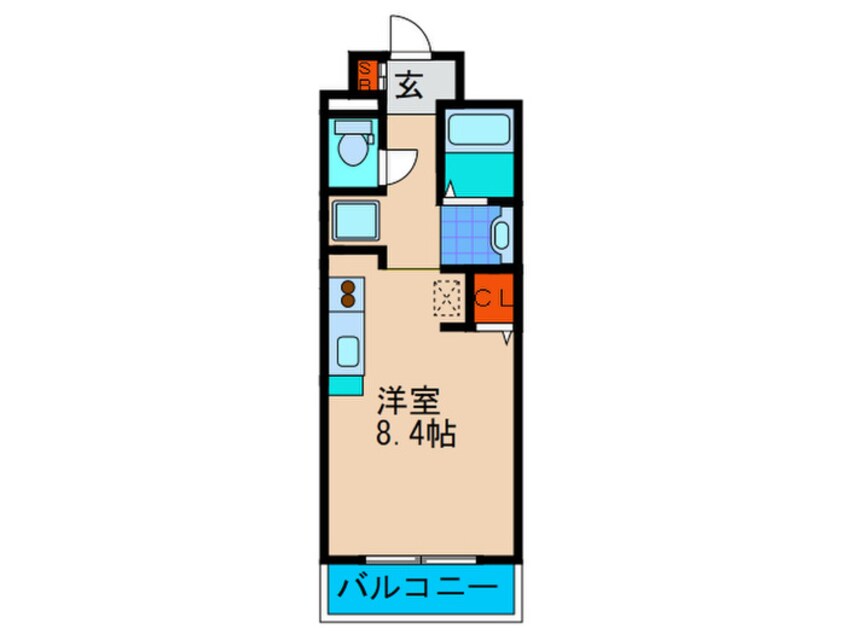 間取図 セレブコ－ト新北野