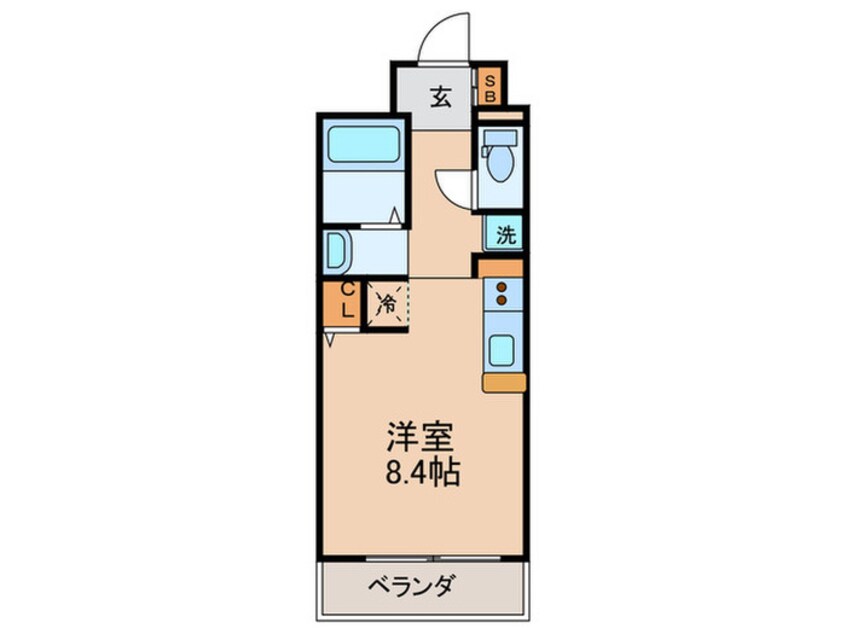 間取図 セレブコ－ト新北野